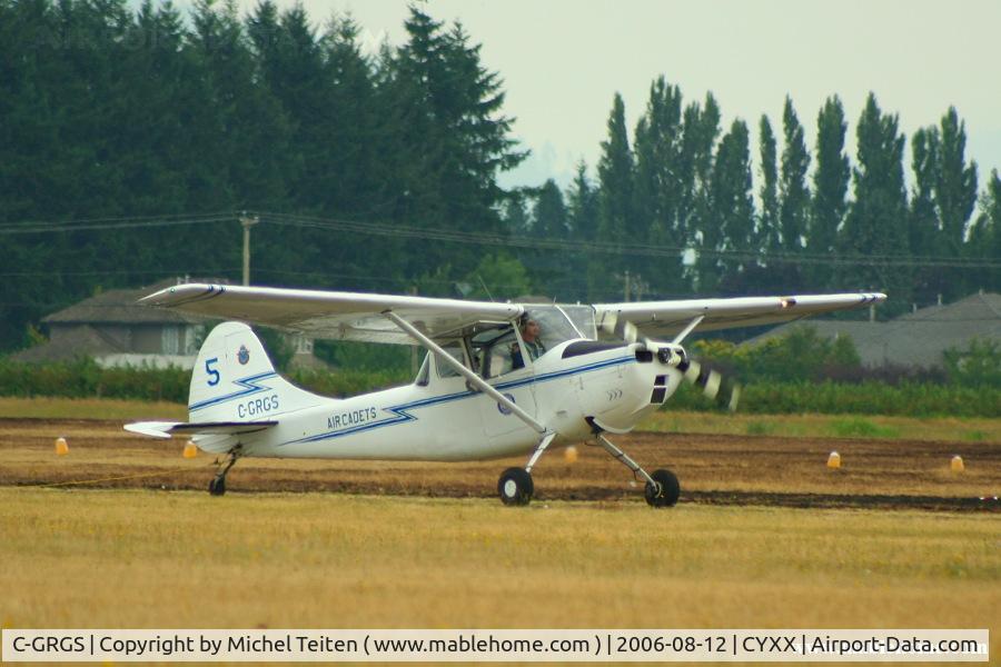 C-GRGS, Cessna 305A C/N 22479, From Air Cadets at the 2006 Abbotsford Airshow
