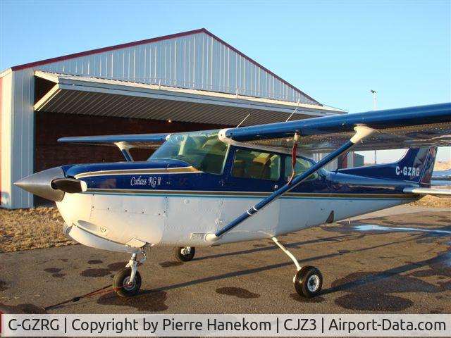C-GZRG, 1980 Cessna 172RG Cutlass RG C/N 172RG0246, Picture taken just after landing in Melfort.  Shortly after it was purchased !!