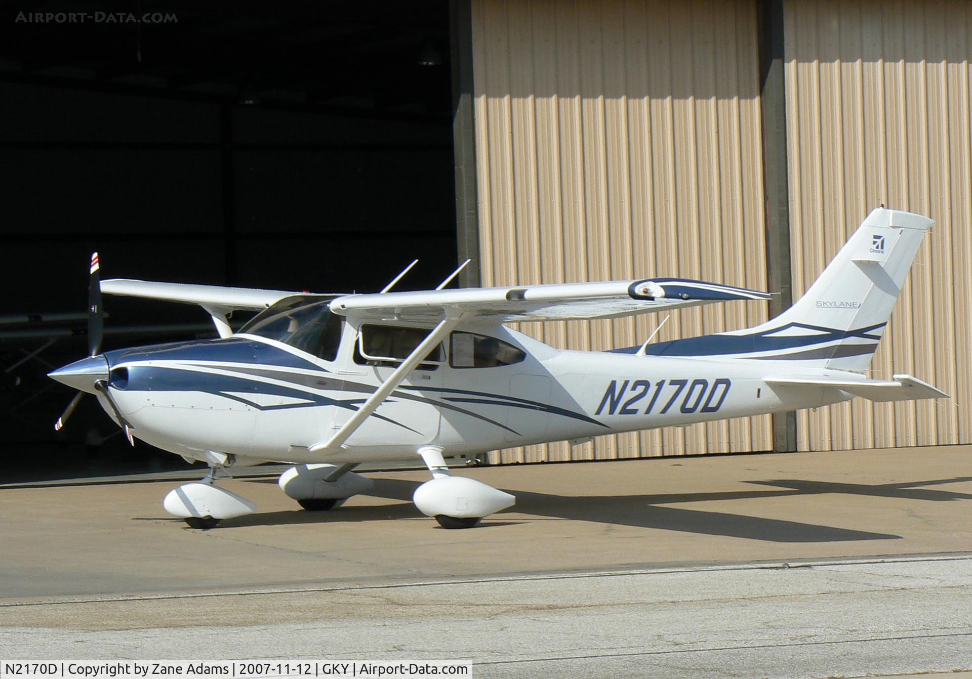 N2170D, 2007 Cessna 182T Skylane C/N 18281919, At Arlington Municipal