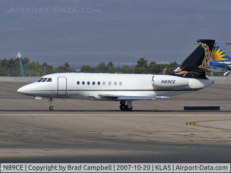 N89CE, 2006 Dassault Falcon 2000EX C/N 81, Harrah's Operating Co. - Las Vegas, Nevada / 2006 Dassault Falcon 2000EX