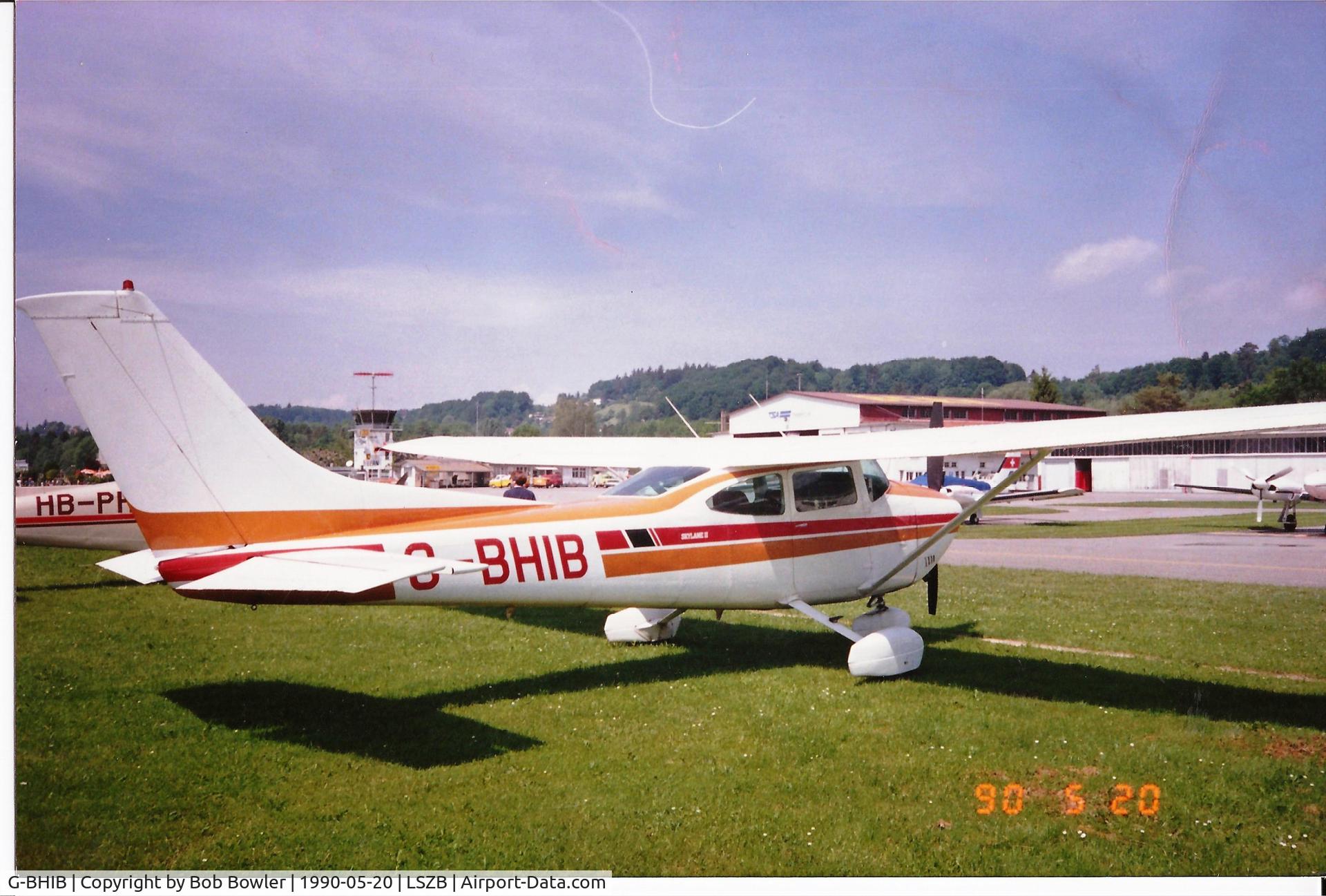 G-BHIB, 1980 Reims F182Q Skylane C/N 0134, Reims Cessna Skylane F182Q
