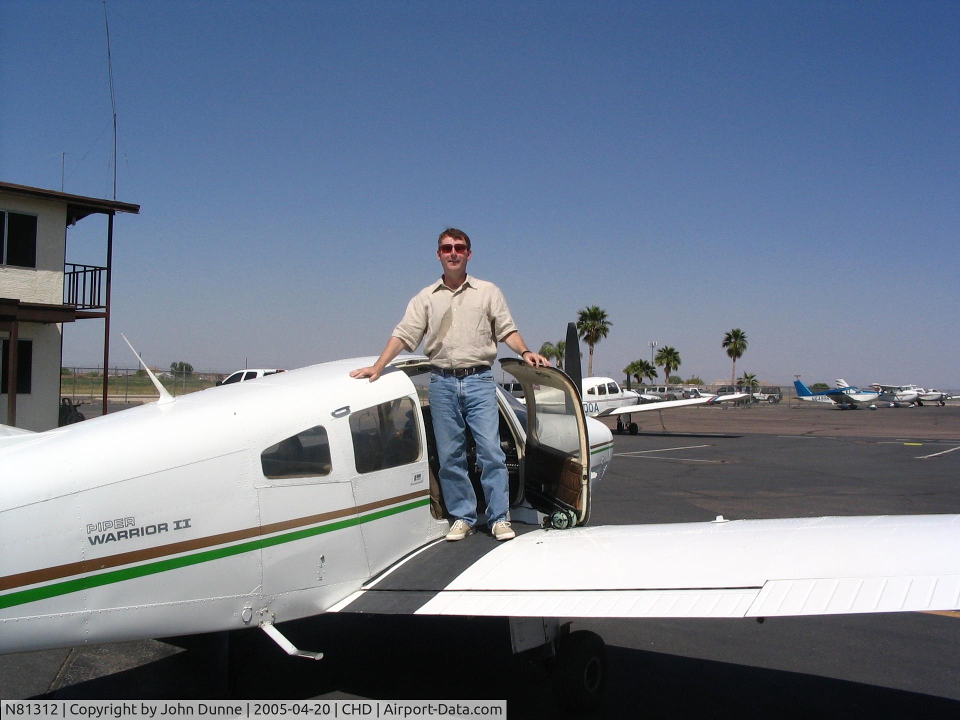 N81312, 1979 Piper PA-28-161 C/N 28-8016161, Photo taken at Chandler Air Service