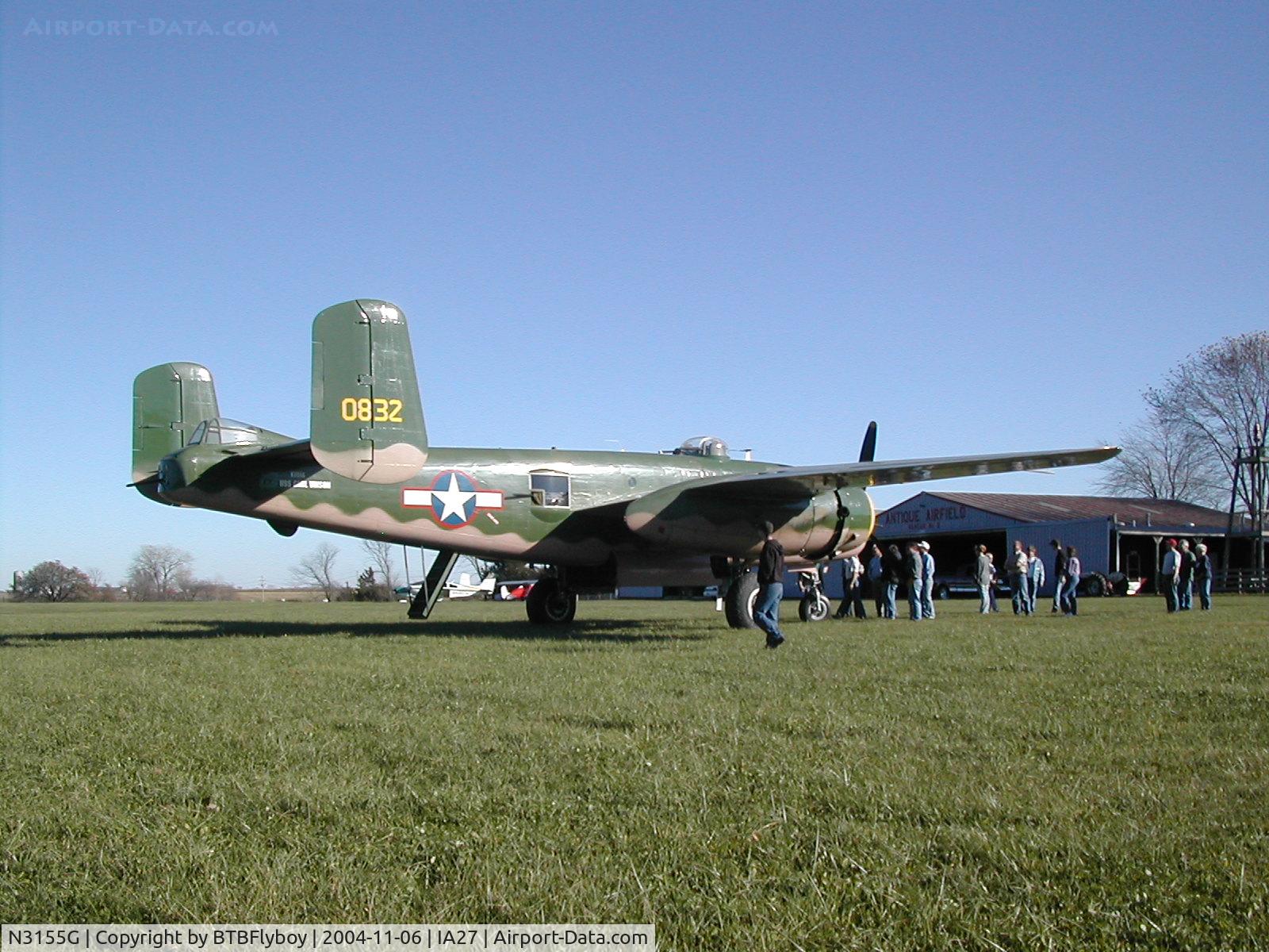 N3155G, North American TB-25N Mitchell C/N 108-34107, B-25