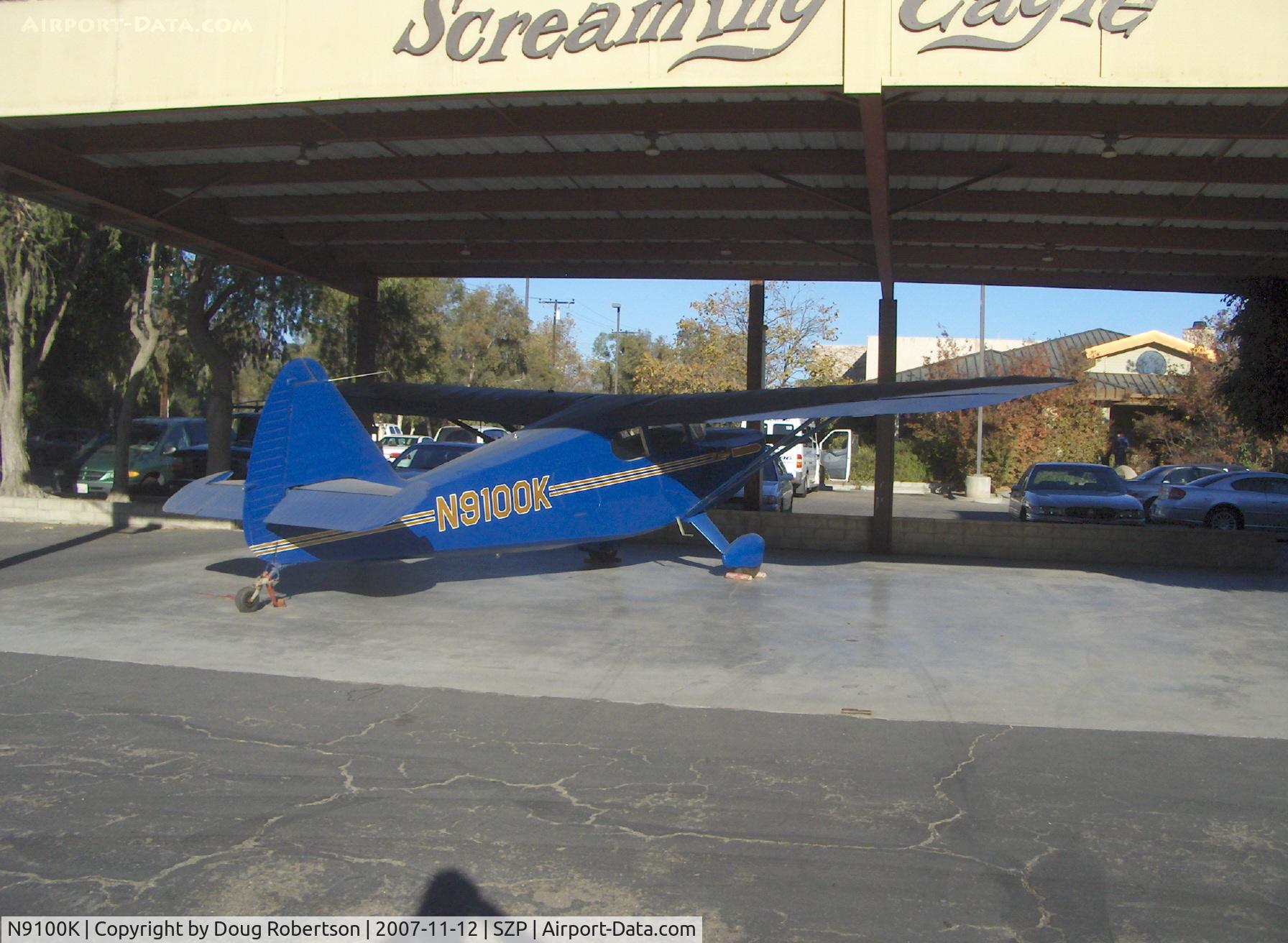 N9100K, 1947 Stinson 108-1 Voyager C/N 108-2100, 1947 Stinson 108-1 VOYAGER, Franklin 6A4-150-B31 150 Hp
