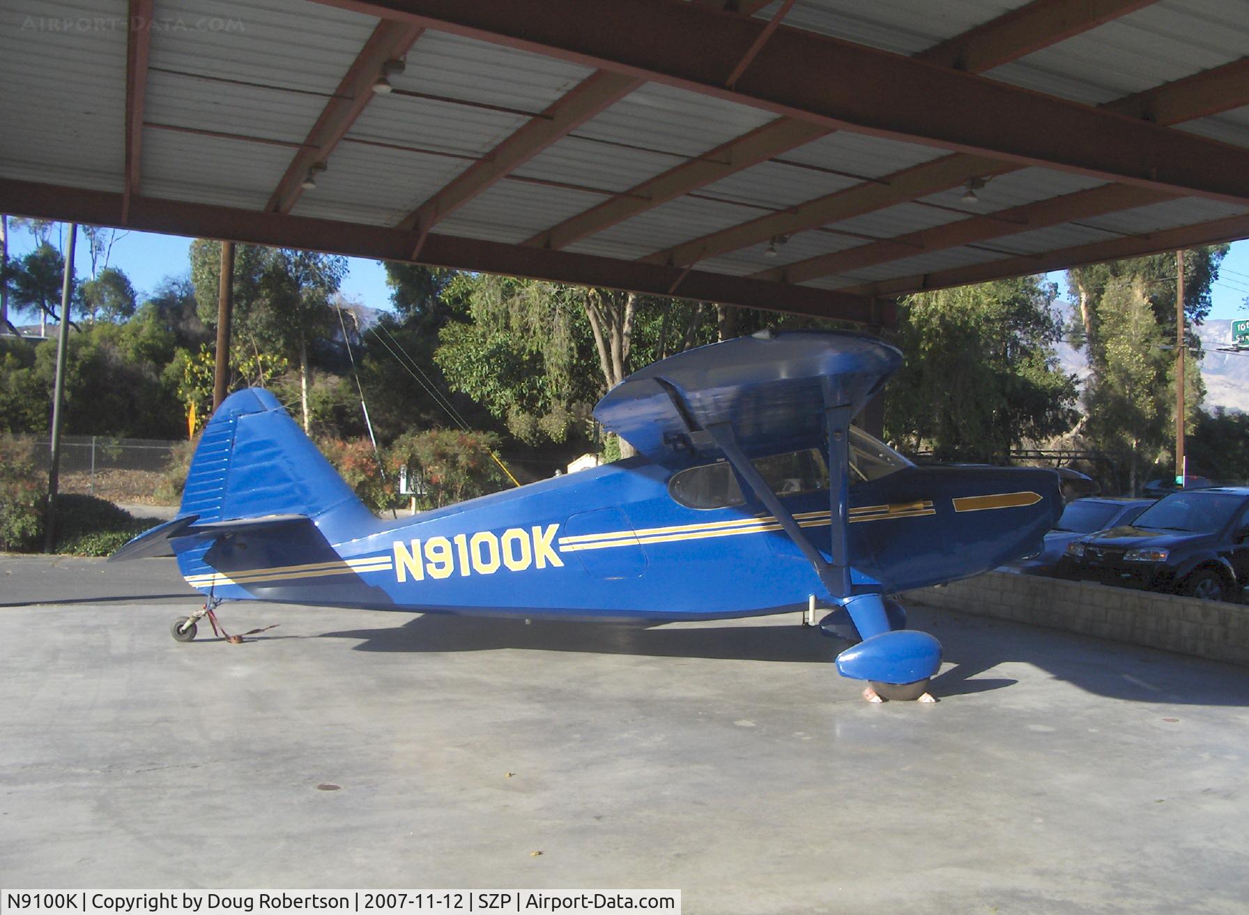 N9100K, 1947 Stinson 108-1 Voyager C/N 108-2100, 1947 Stinson 108-1 VOYAGER Franklin 6A4-150-B31 150 Hp.