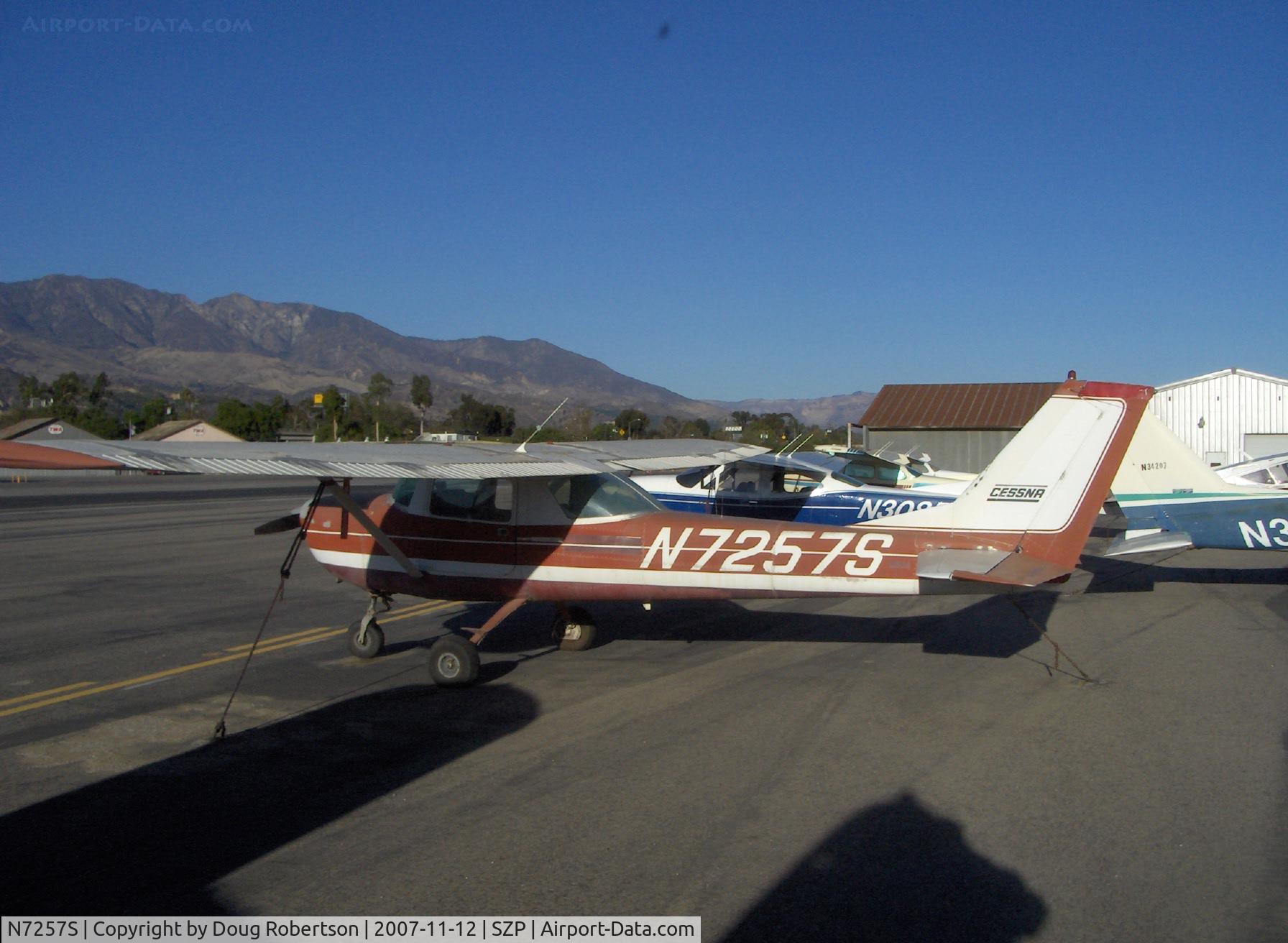 N7257S, 1967 Cessna 150H C/N 15067957, 1967 Cessna 150H, Continental O-200 100 Hp