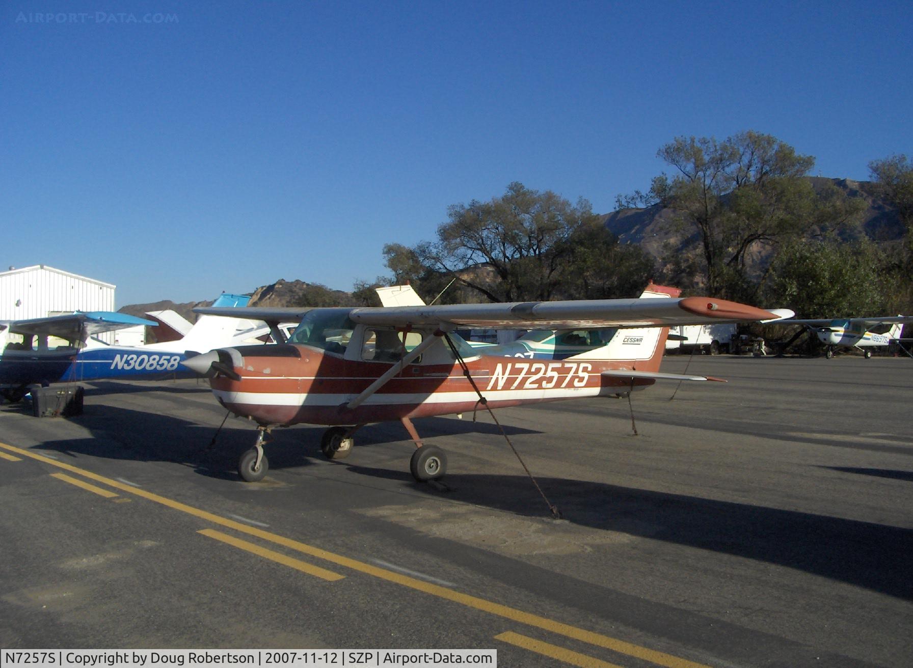 N7257S, 1967 Cessna 150H C/N 15067957, 1967 Cessna 150H, Continental O-200 100 Hp