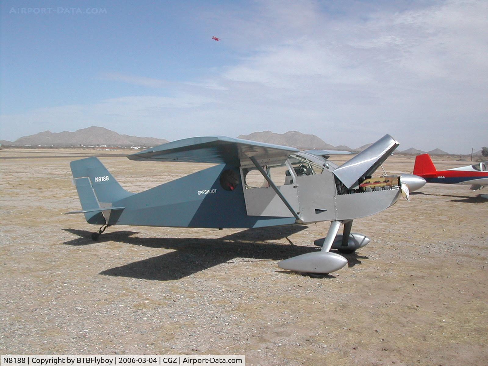 N8188, Wittman W-8 Tailwind C/N PCH-1, picture taken at the 2006 Cactus AAA Fly-in at Casa Grande, AZ