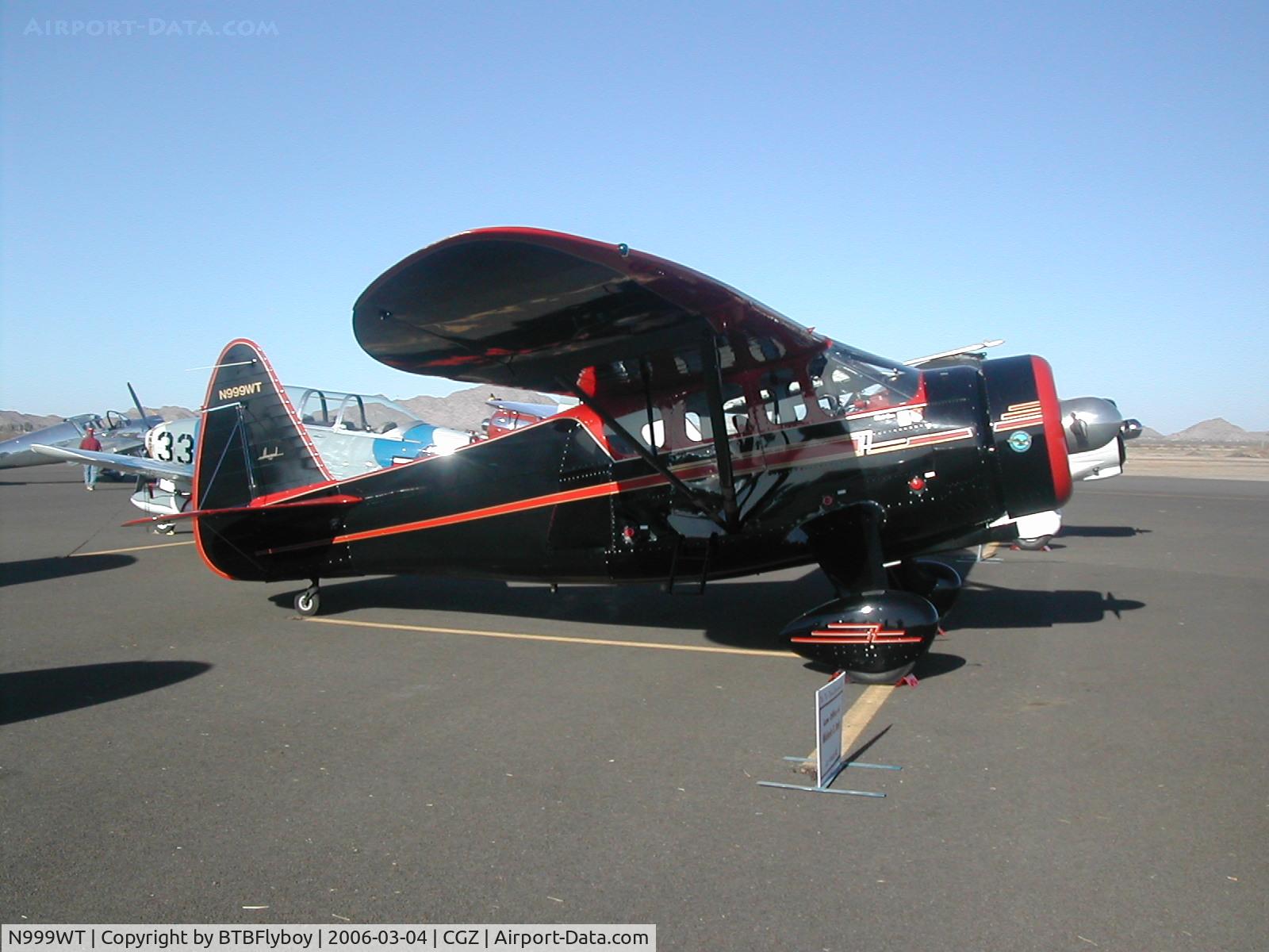 N999WT, 1943 Howard Aircraft DGA-15P C/N 29462, photo taken at the 2006 Cactus AAA Fly-in in Casa Grande, AZ