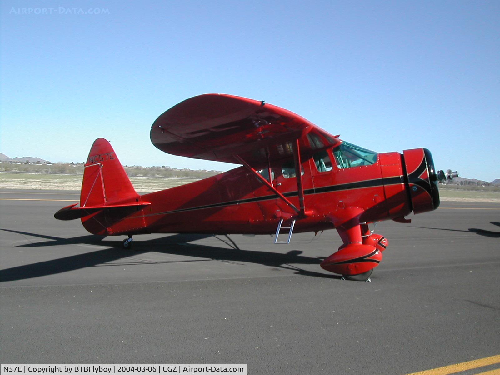 N57E, 1929 Howard Aircraft DGA-11 C/N 88, photo taken at the 2004 Cactus AAA Fly-in in Casa Grande, AZ