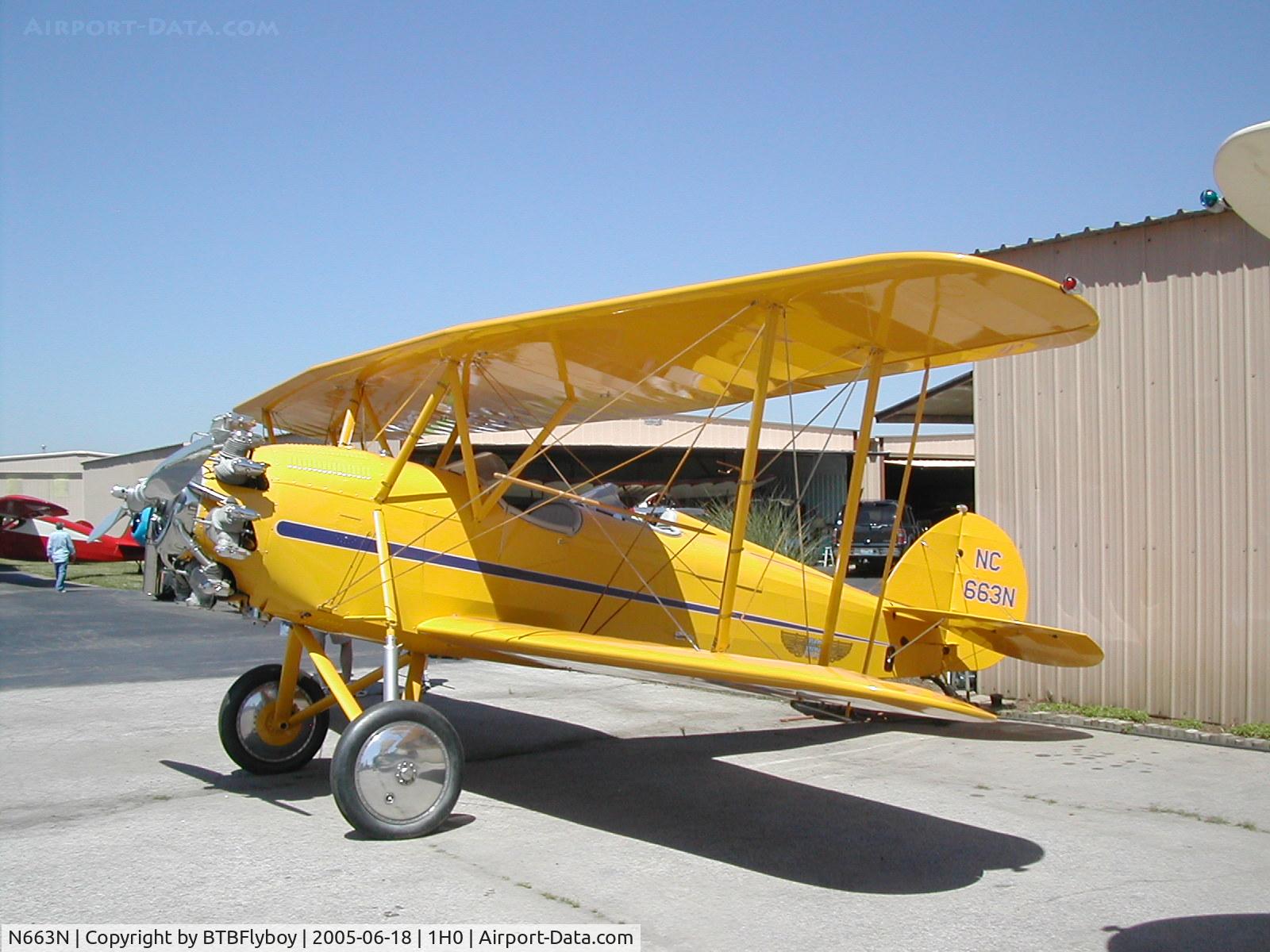 N663N, 2004 Waco ATO C/N D-3128, photo taken at 2005 Waco fly-in at Dauster Field