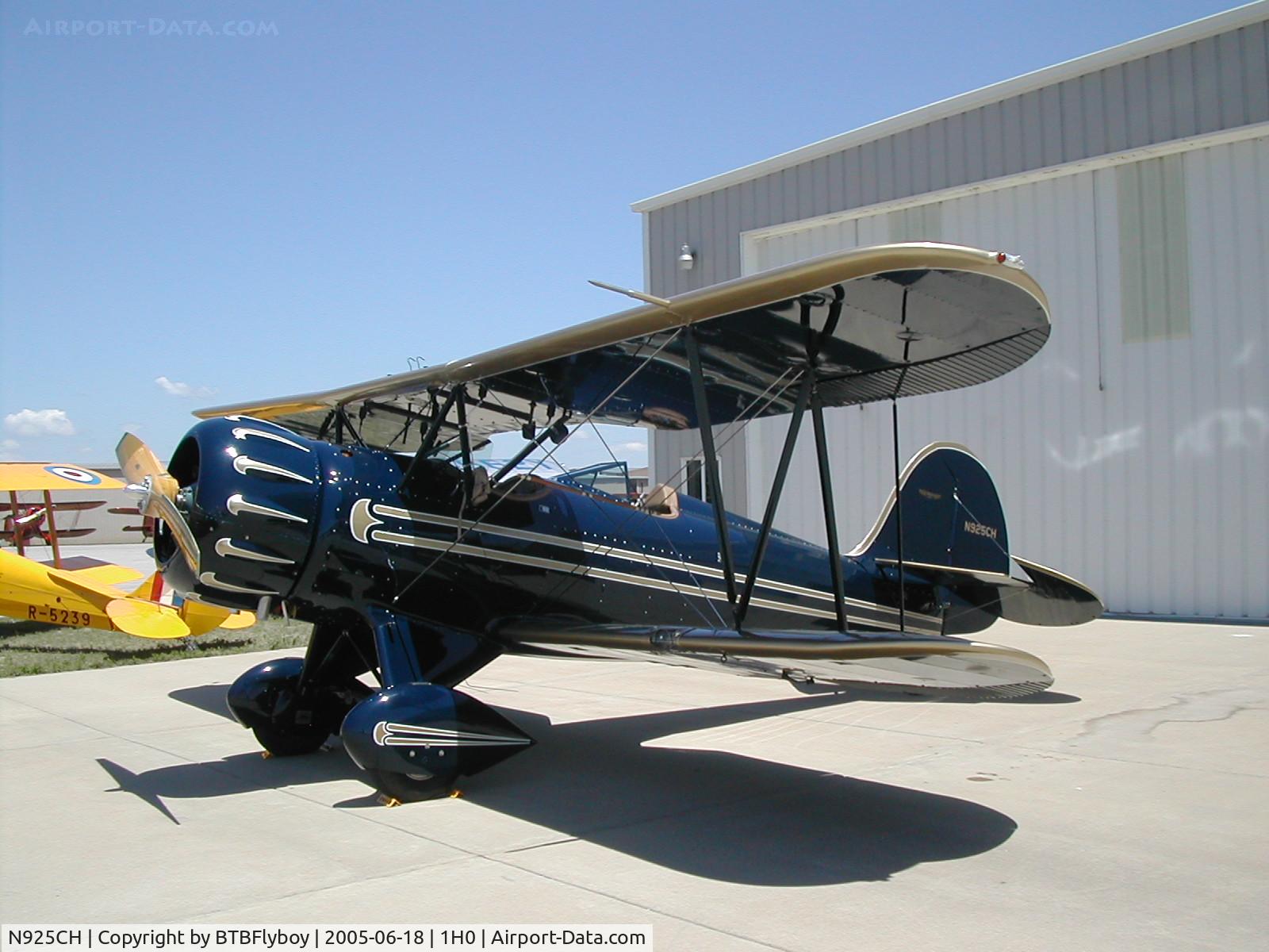 N925CH, 1992 Waco YMF-F5C C/N F5C045, photo taken at 2005 Waco fly-in at Dauster Field