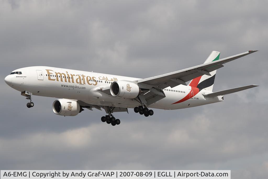 A6-EMG, 1997 Boeing 777-21H/ER C/N 27252, Emirates 777-200