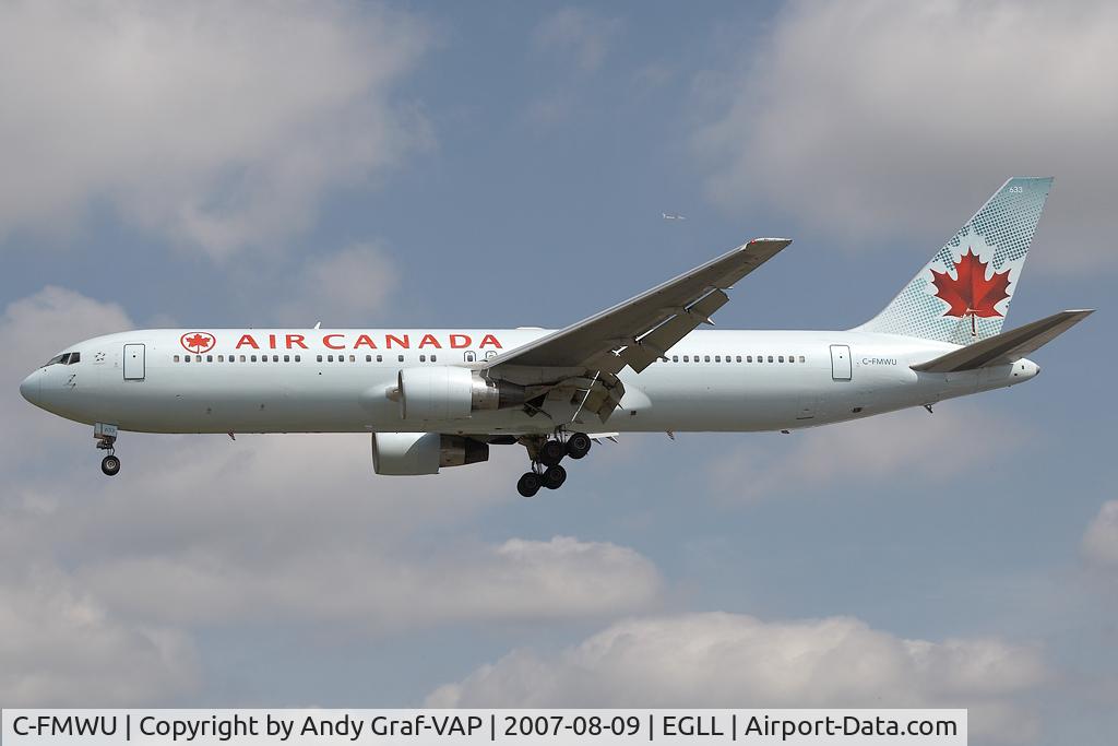 C-FMWU, 1995 Boeing 767-333 C/N 25585, Air Canada 767-300