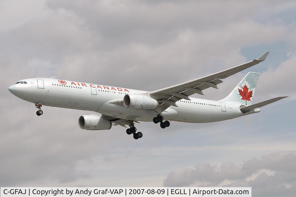 C-GFAJ, 1999 Airbus A330-343X C/N 0284, Air Canada A330-300