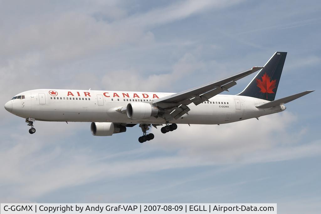 C-GGMX, 1991 Boeing 767-3Y0/ER C/N 24947, Air Canada 767-300