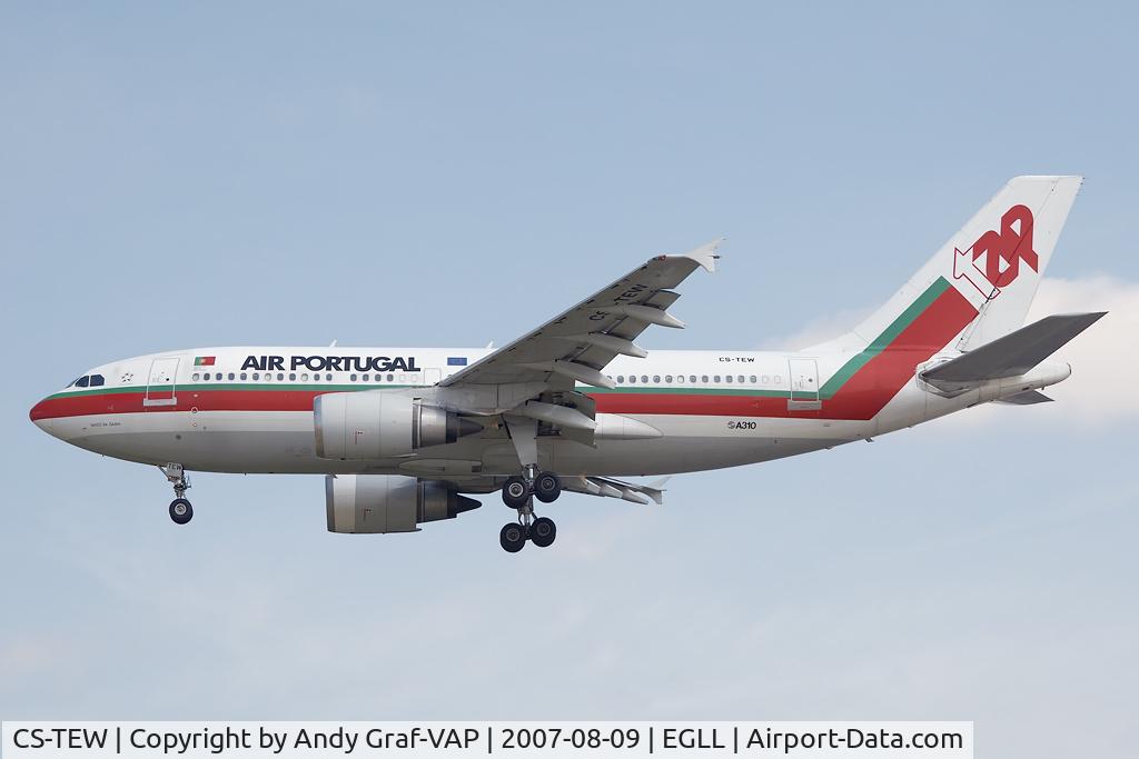 CS-TEW, 1990 Airbus A310-304 C/N 541, TAP A310-300