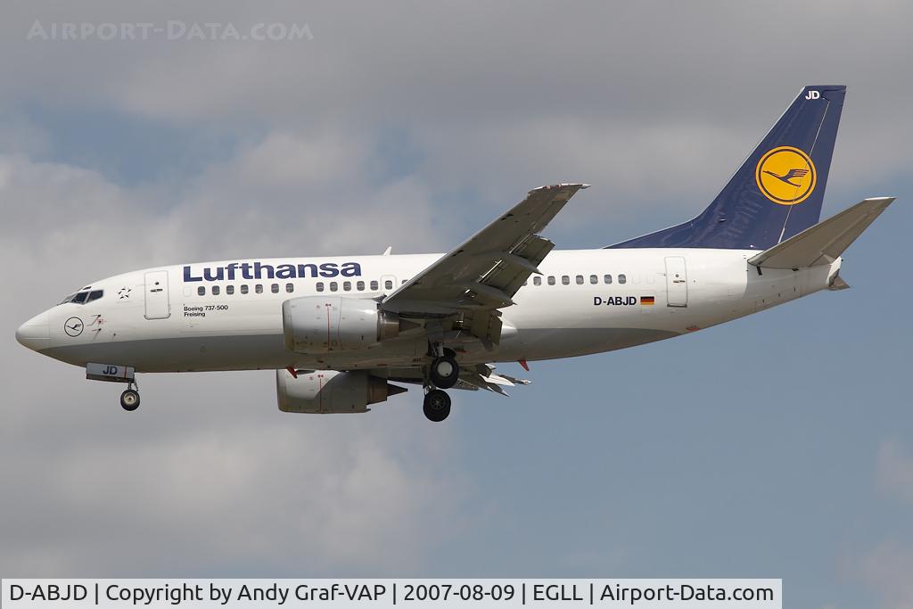 D-ABJD, 1991 Boeing 737-530 C/N 25309, Lufthansa 737-500