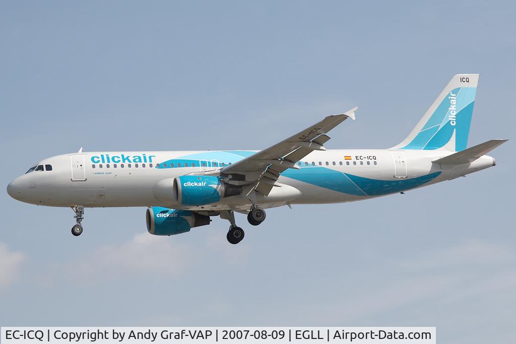 EC-ICQ, 1991 Airbus A320-211 C/N 199, Clickair A320