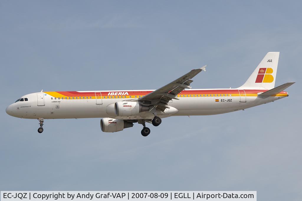 EC-JQZ, 2006 Airbus A321-211 C/N 2736, Iberia A321