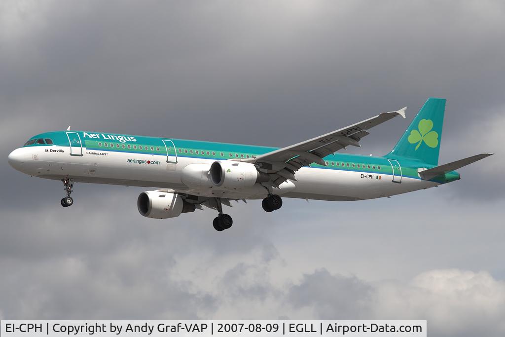 EI-CPH, 1999 Airbus A321-211 C/N 1094, Aer Lingus A321