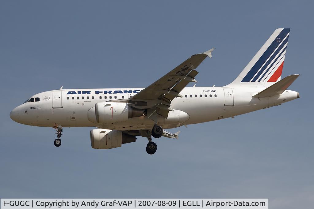 F-GUGC, 2002 Airbus A318-111 C/N 2071, Air France A318