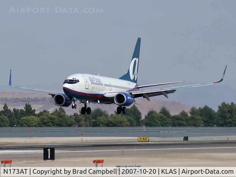 N173AT, 2004 Boeing 737-76N C/N 32661, airTran / 2004 Boeing 737-76N