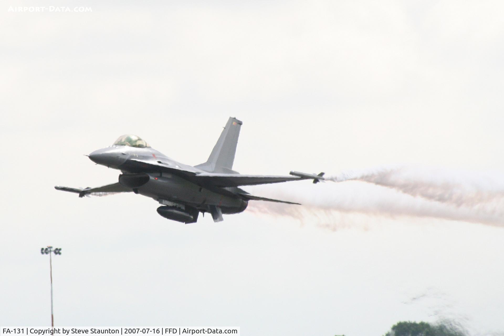 FA-131, 1991 SABCA F-16AM Fighting Falcon C/N 6H-131, Royal International Air Tattoo 2007