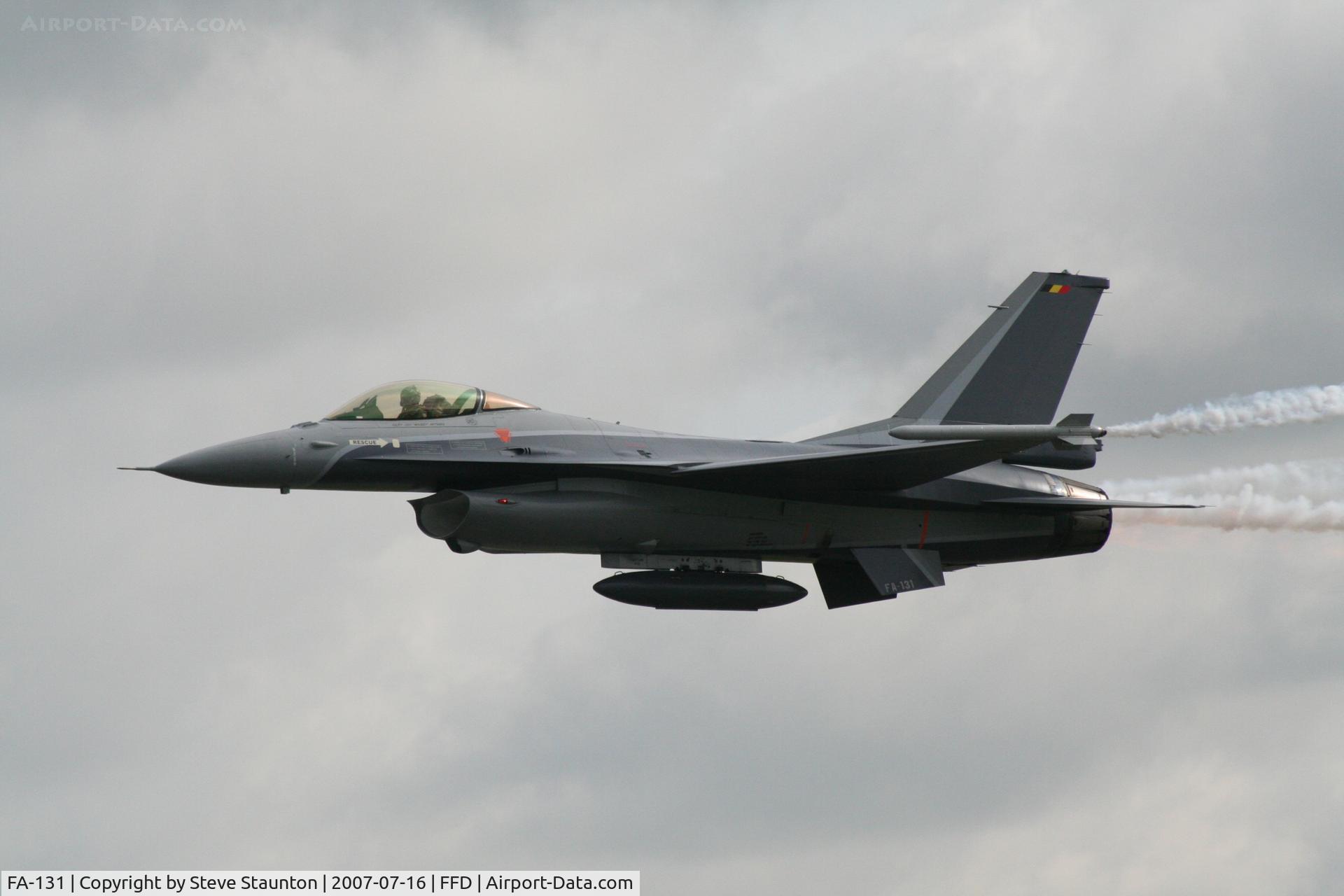 FA-131, 1991 SABCA F-16AM Fighting Falcon C/N 6H-131, Royal International Air Tattoo 2007