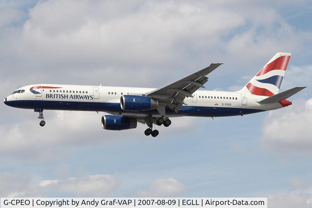 G-CPEO, 1997 Boeing 757-236 C/N 28667, British Airways 757-200