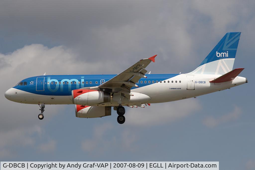 G-DBCB, 2004 Airbus A319-131 C/N 2188, BMI A319