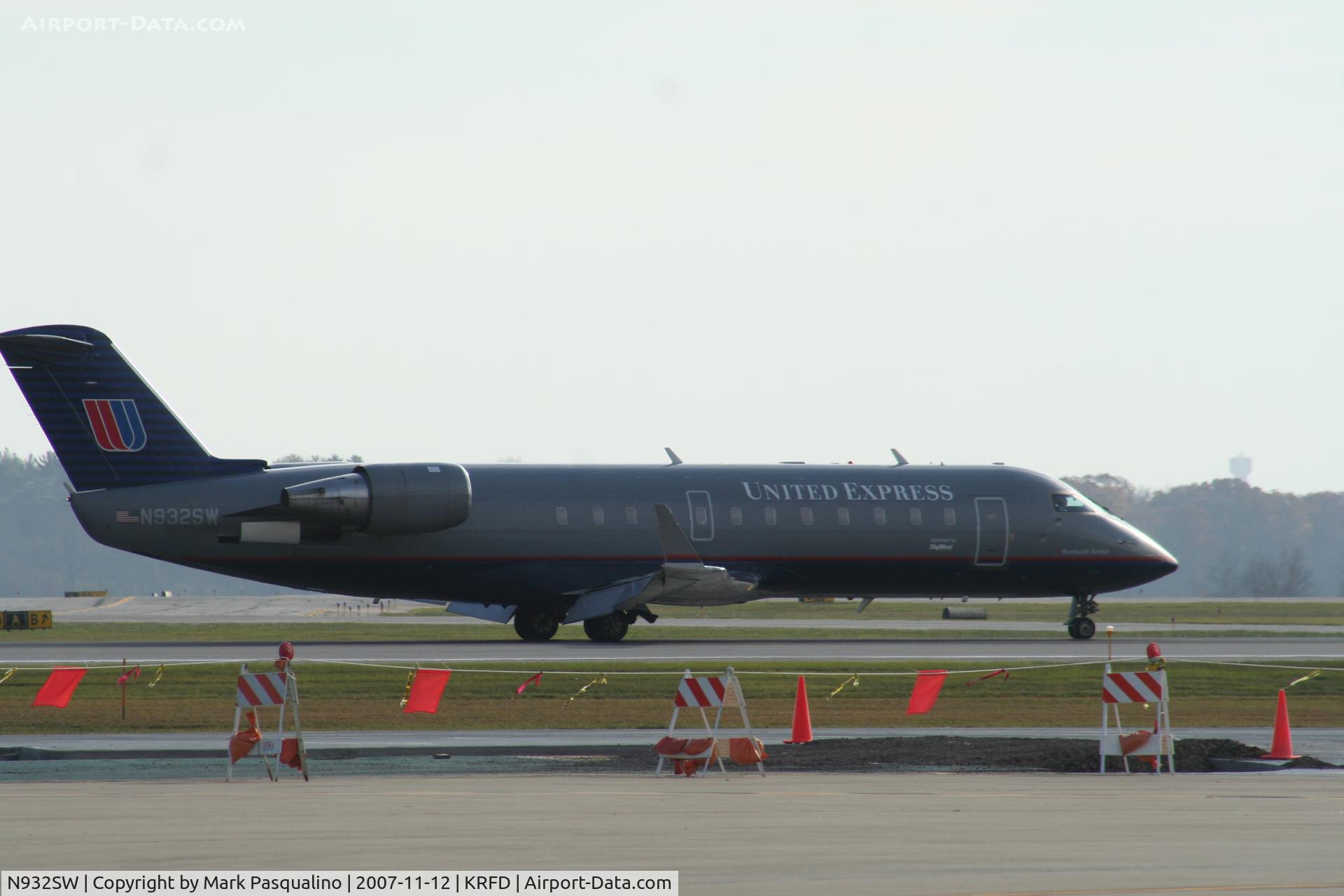 N932SW, 2002 Bombardier CRJ-200LR (CL-600-2B19) C/N 7714, CL-600-2B19