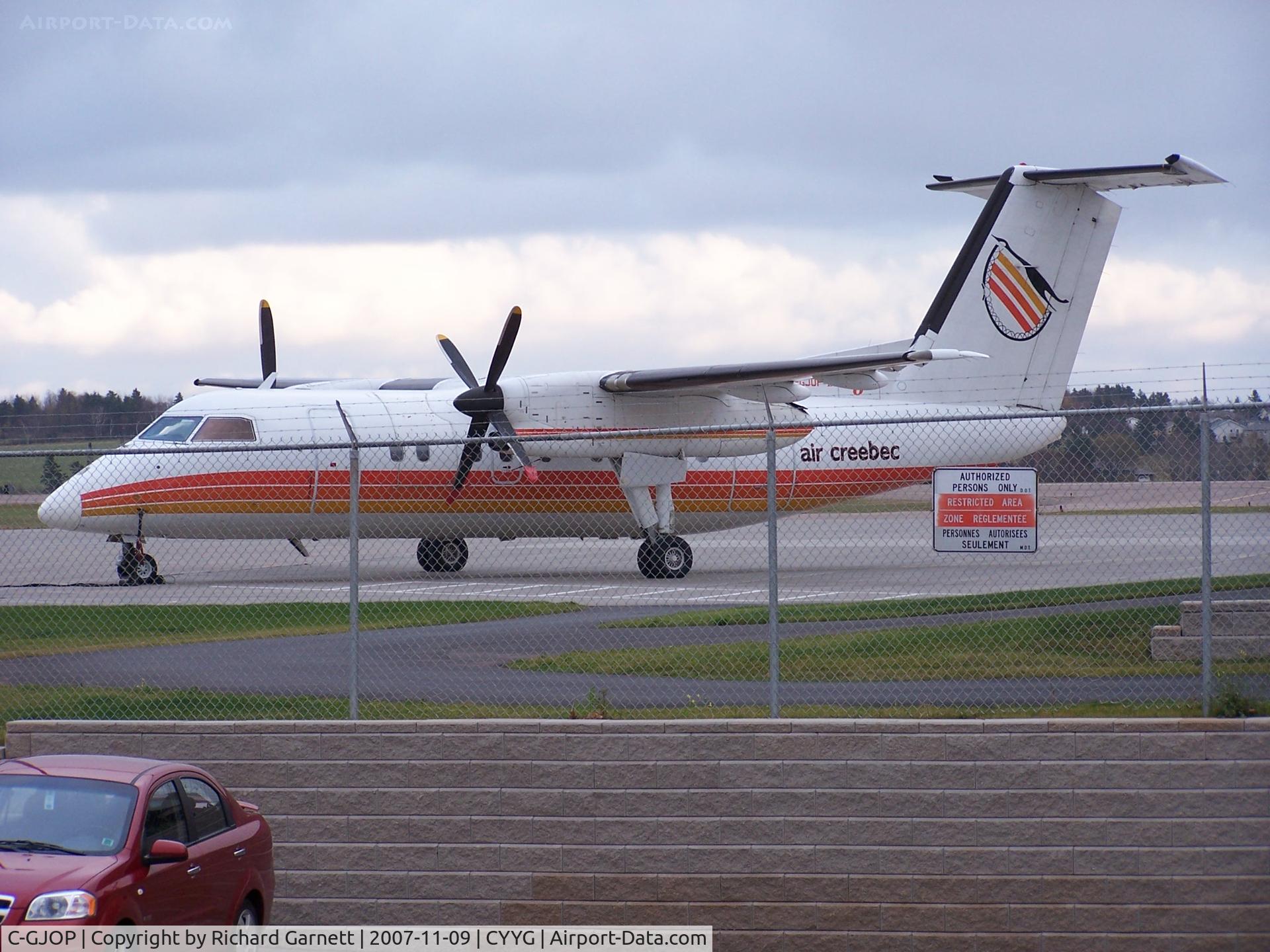 C-GJOP, 1988 De Havilland Canada DHC-8-102 Dash 8 C/N 121, Air Creebec