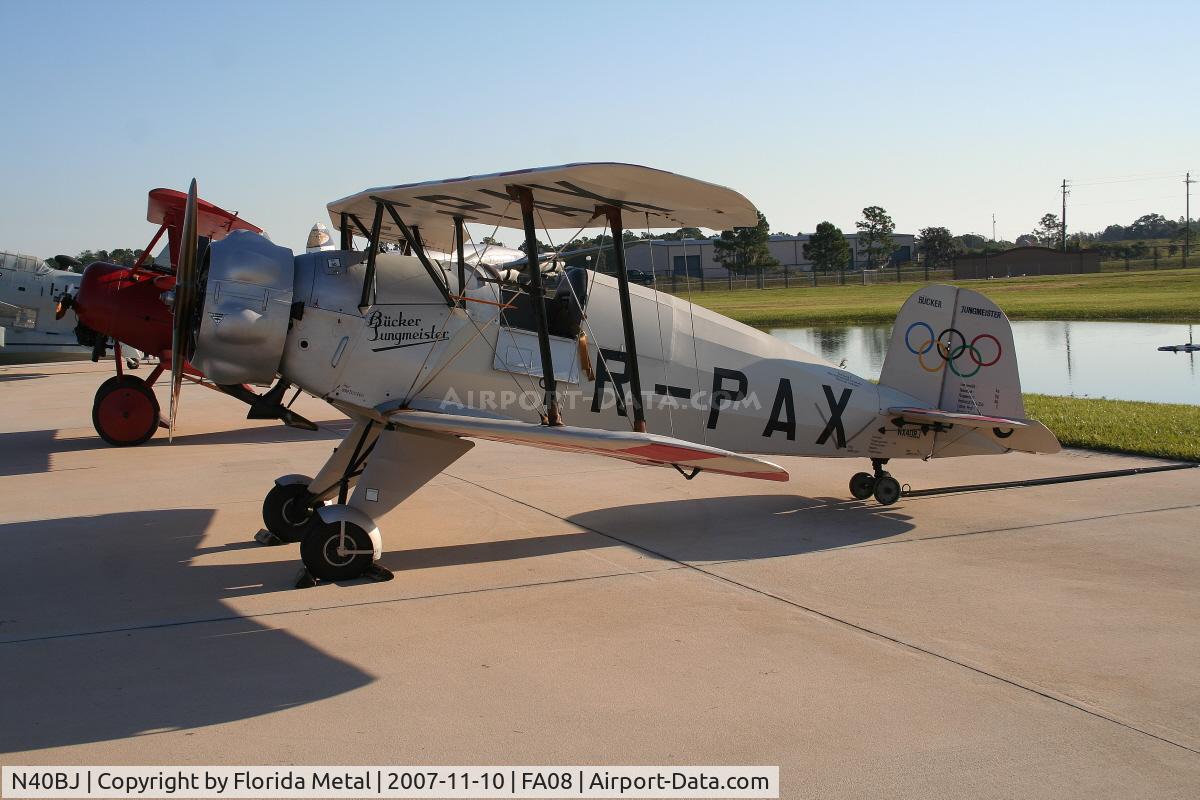 N40BJ, 1937 Bucker Bu-133C Jungmeister C/N 4, BU-133