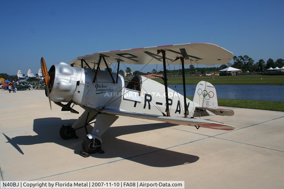 N40BJ, 1937 Bucker Bu-133C Jungmeister C/N 4, BU-133