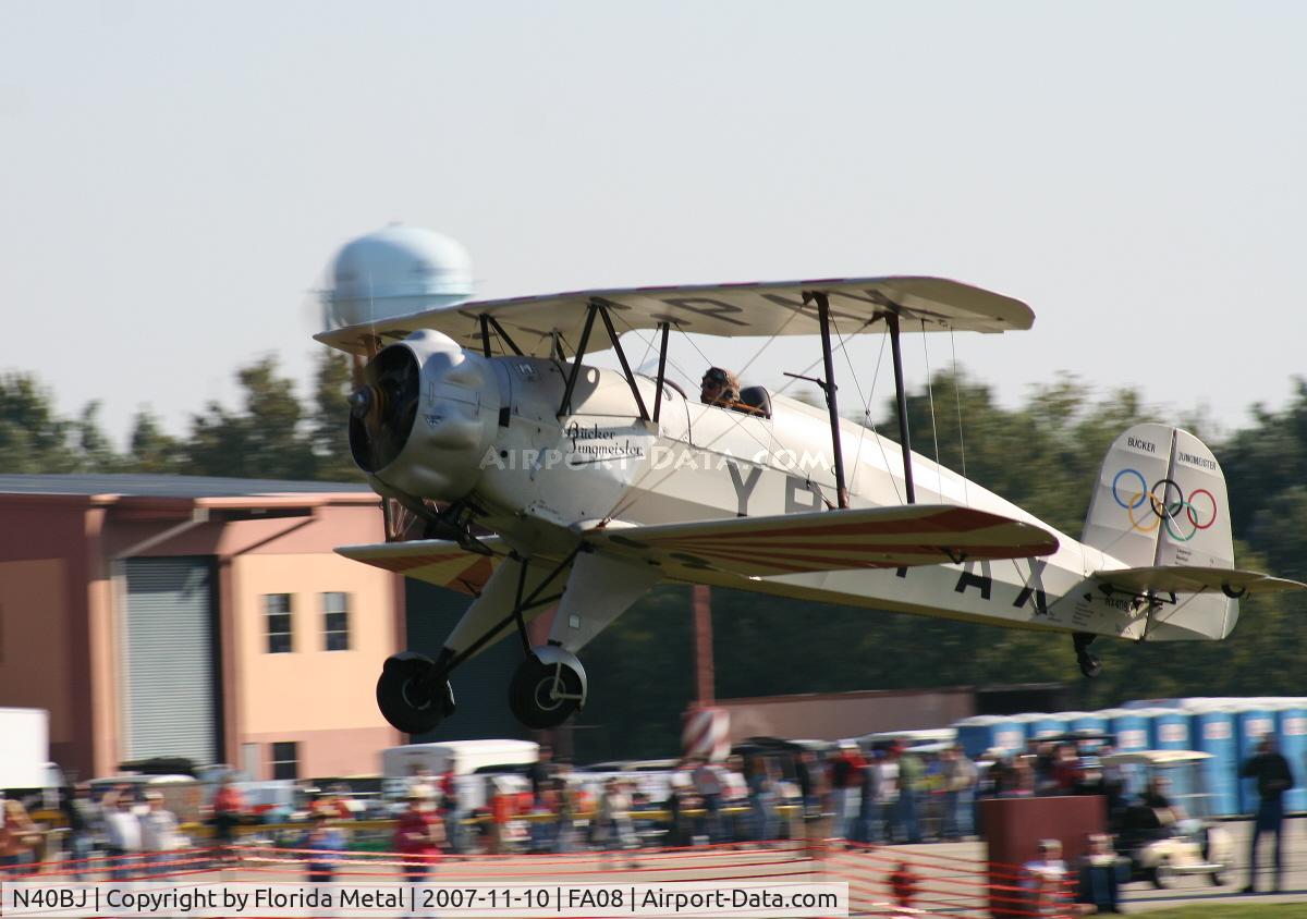 N40BJ, 1937 Bucker Bu-133C Jungmeister C/N 4, BU-133