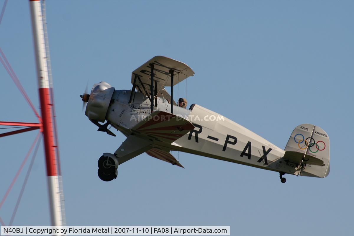 N40BJ, 1937 Bucker Bu-133C Jungmeister C/N 4, BU-133