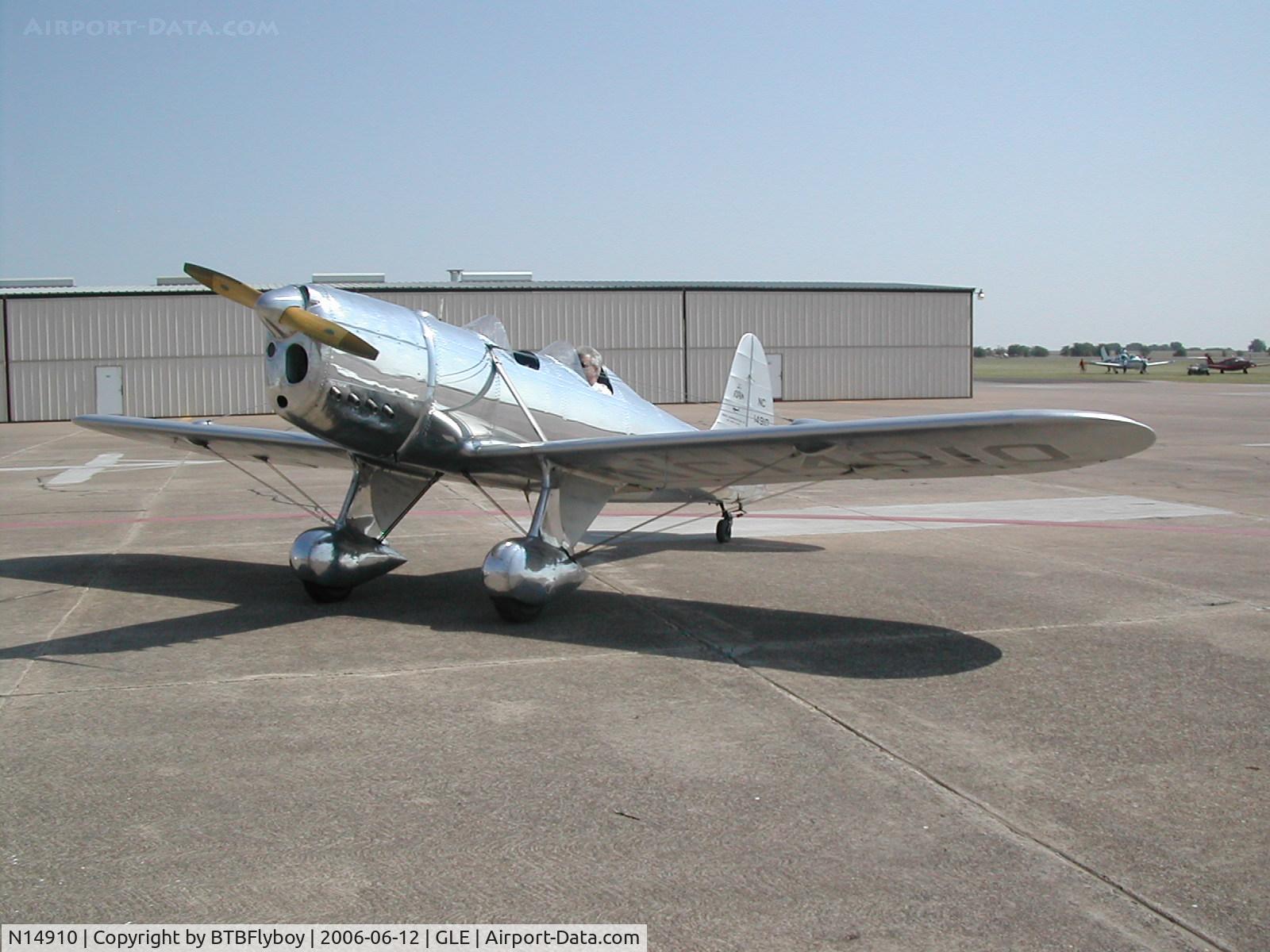 N14910, 1935 Ryan Aeronautical ST-A C/N 103, Homebuilt replica of the Ryan STA at 2006 Texas AAA chapter fly-in Gainesville, TX
