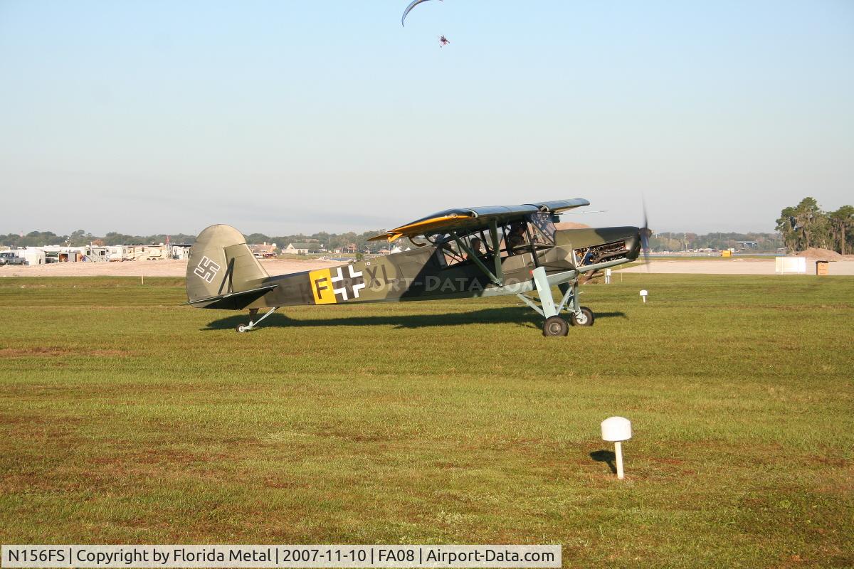 N156FS, 1942 Fieseler F1-156-C2 Storch C/N 4642, Storch