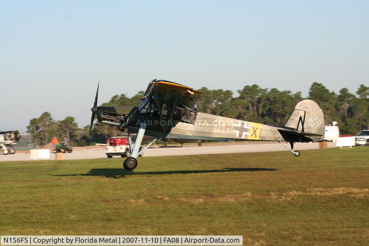 N156FS, 1942 Fieseler F1-156-C2 Storch C/N 4642, Storch