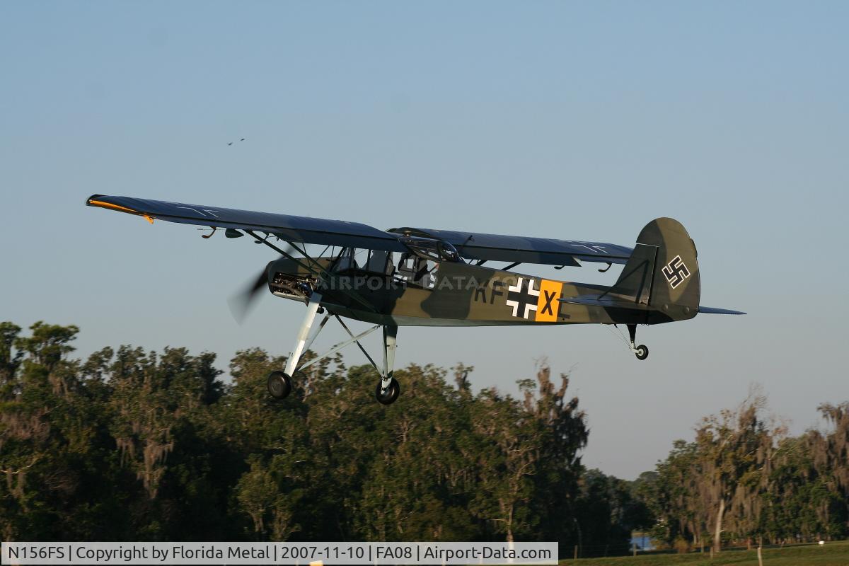 N156FS, 1942 Fieseler F1-156-C2 Storch C/N 4642, Storch