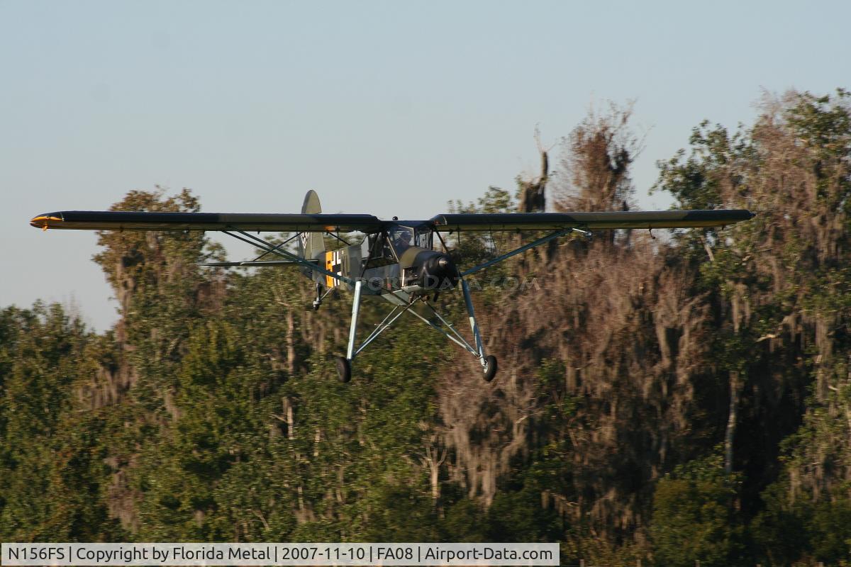 N156FS, 1942 Fieseler F1-156-C2 Storch C/N 4642, Storch