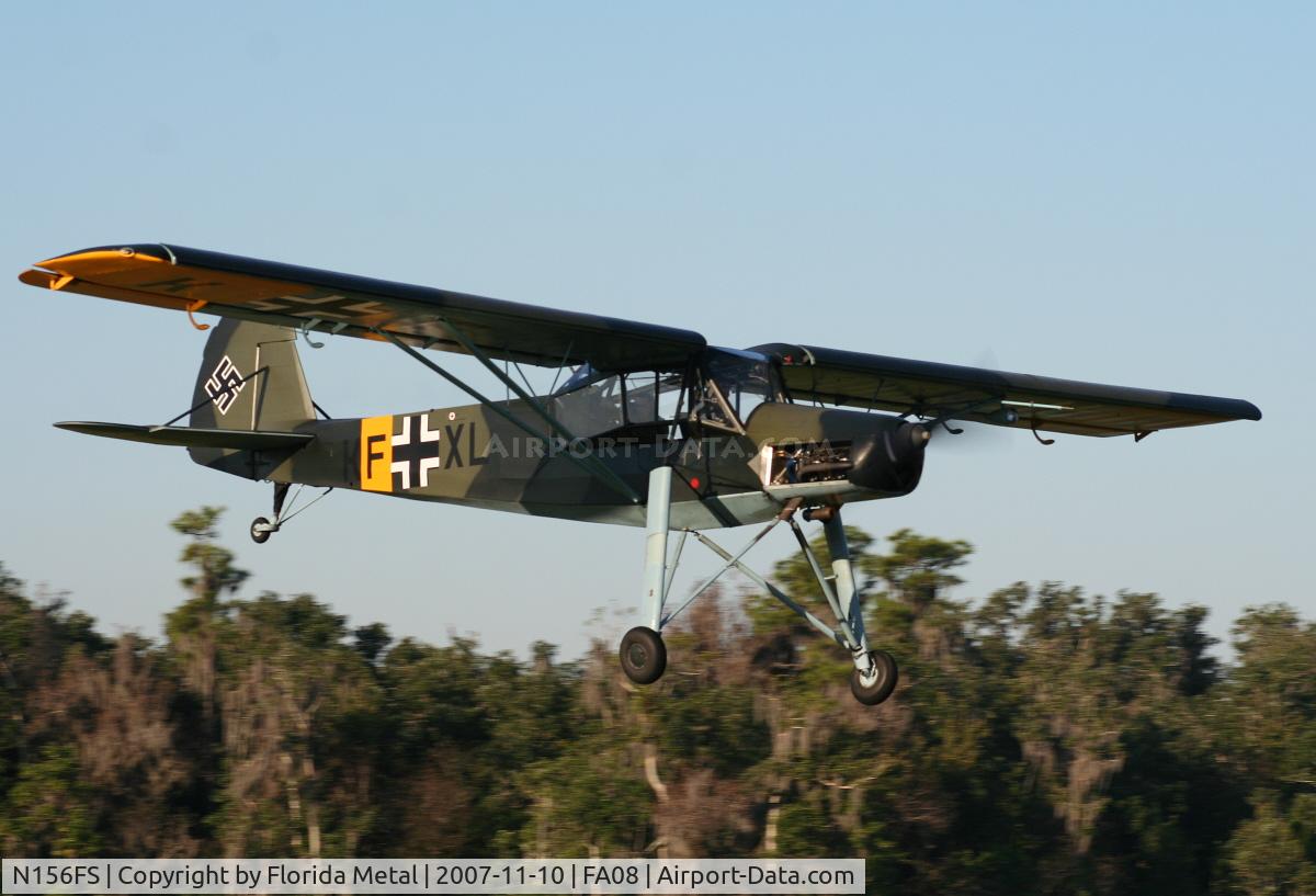 N156FS, 1942 Fieseler F1-156-C2 Storch C/N 4642, Storch