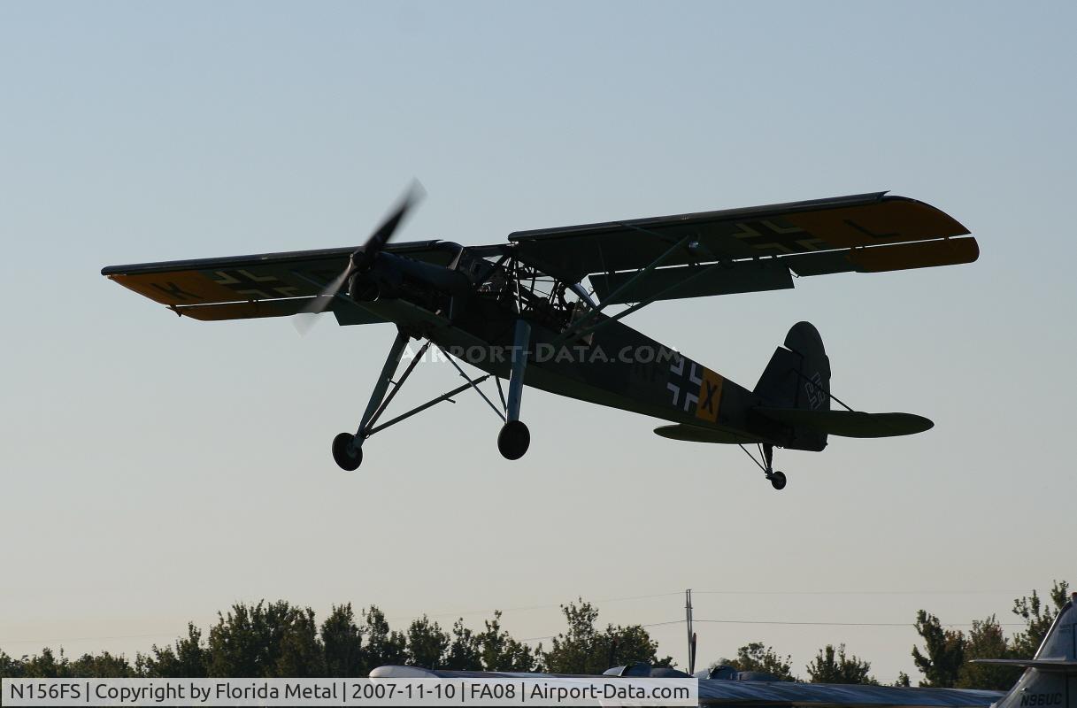 N156FS, 1942 Fieseler F1-156-C2 Storch C/N 4642, Storch