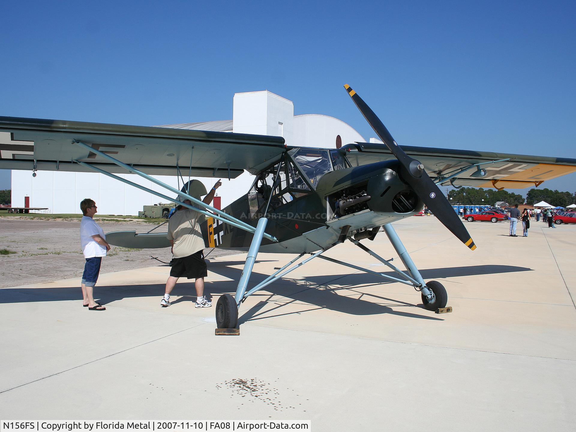 N156FS, 1942 Fieseler F1-156-C2 Storch C/N 4642, Storch
