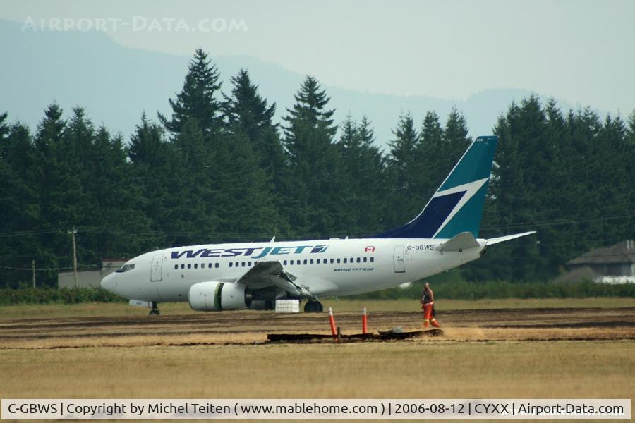 C-GBWS, 2006 Boeing 737-6CT C/N 34288, Westjet during the 2006 Abbotsford Airshow