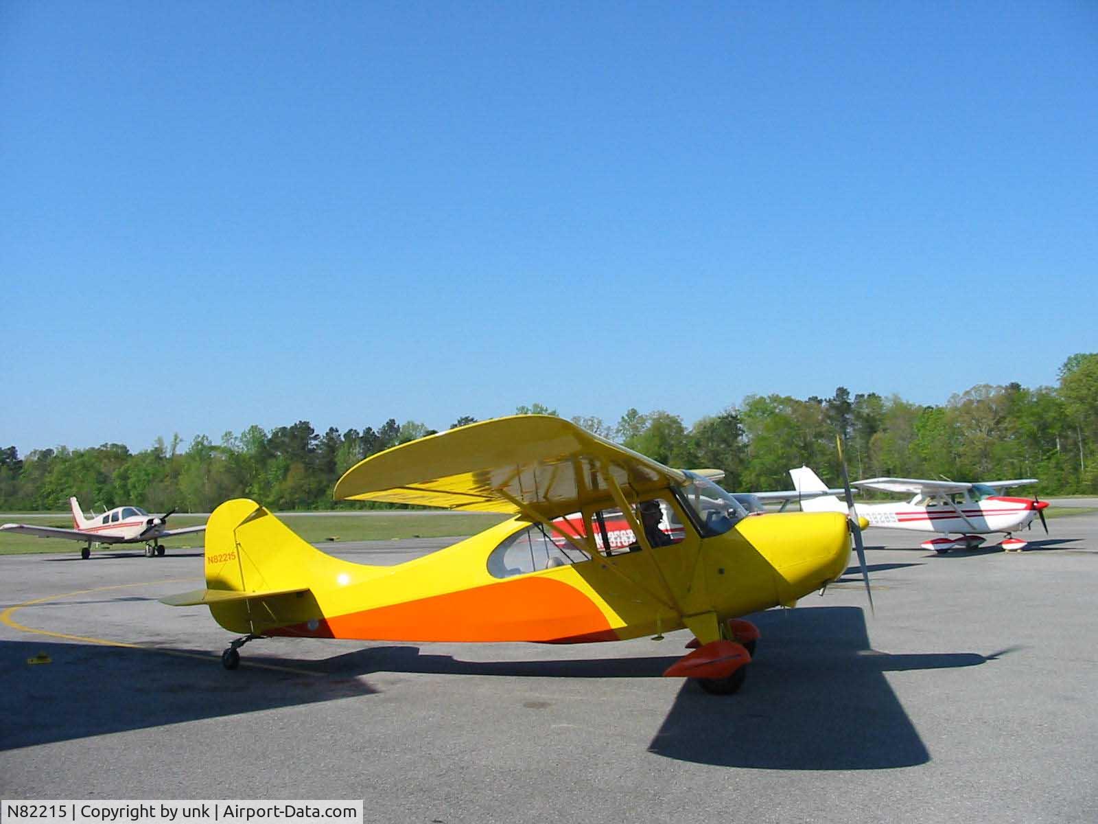 N82215, 1946 Aeronca 7AC Champion C/N 7AC-843, This aircraft was fitted with a Cessna 150 engine!