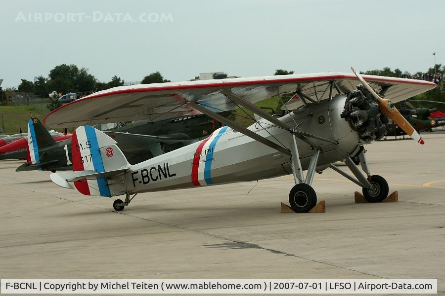 F-BCNL, Morane-Saulnier MS.317 C/N 6527, At the Nancy-Ochey 2007 Airshow