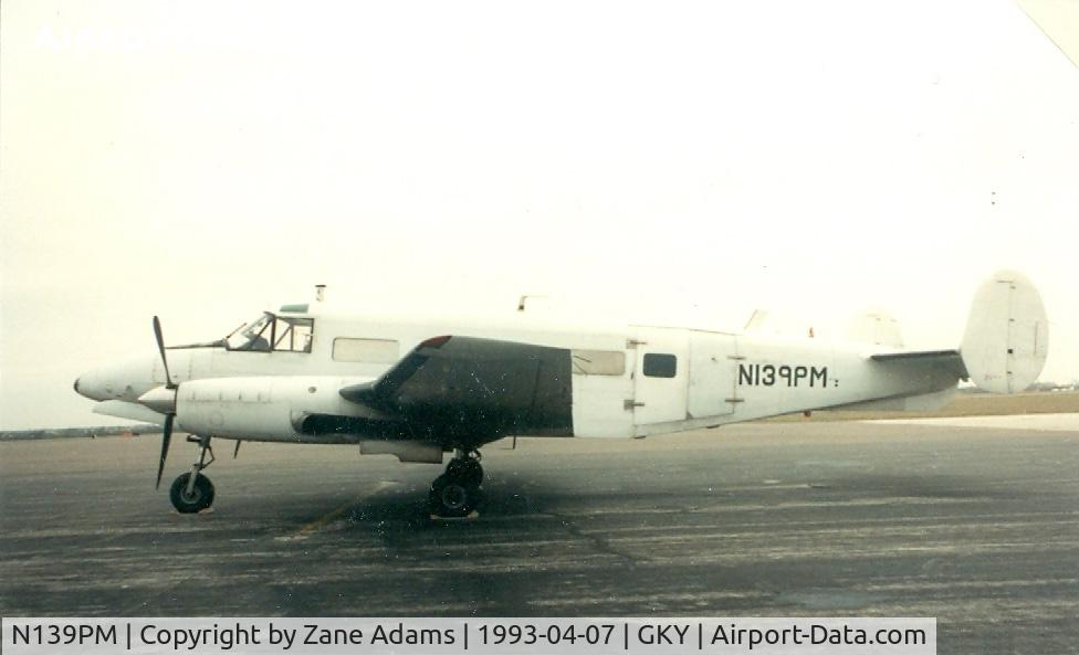 N139PM, 1979 Beech Volpar Turboliner C/N BA-259, At Arlington Municipal