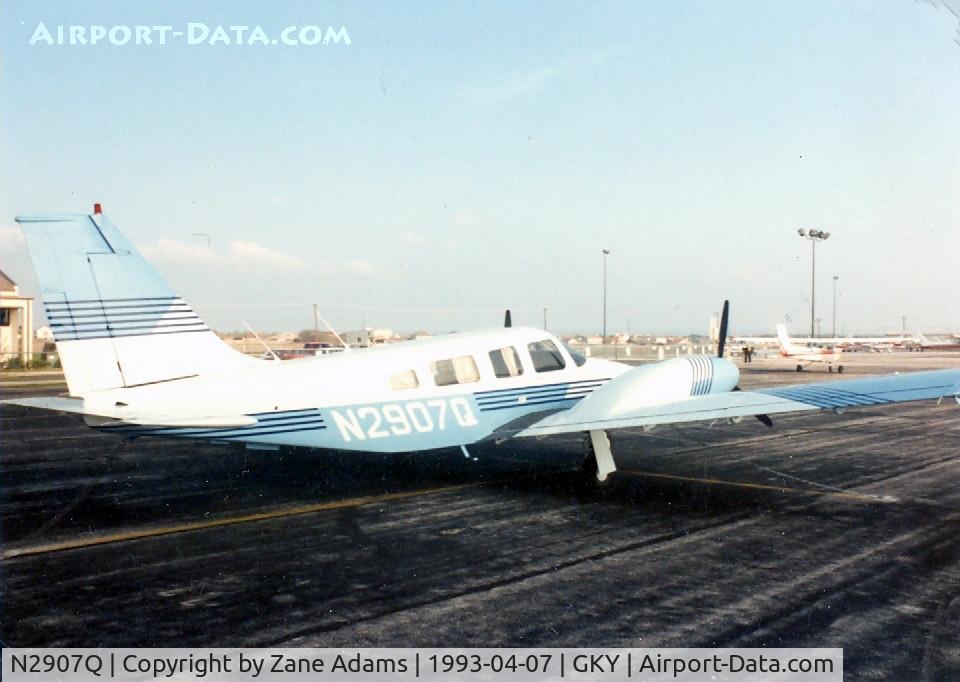N2907Q, Piper PA-34-200T C/N 34-7970349, At Arlington Municipal